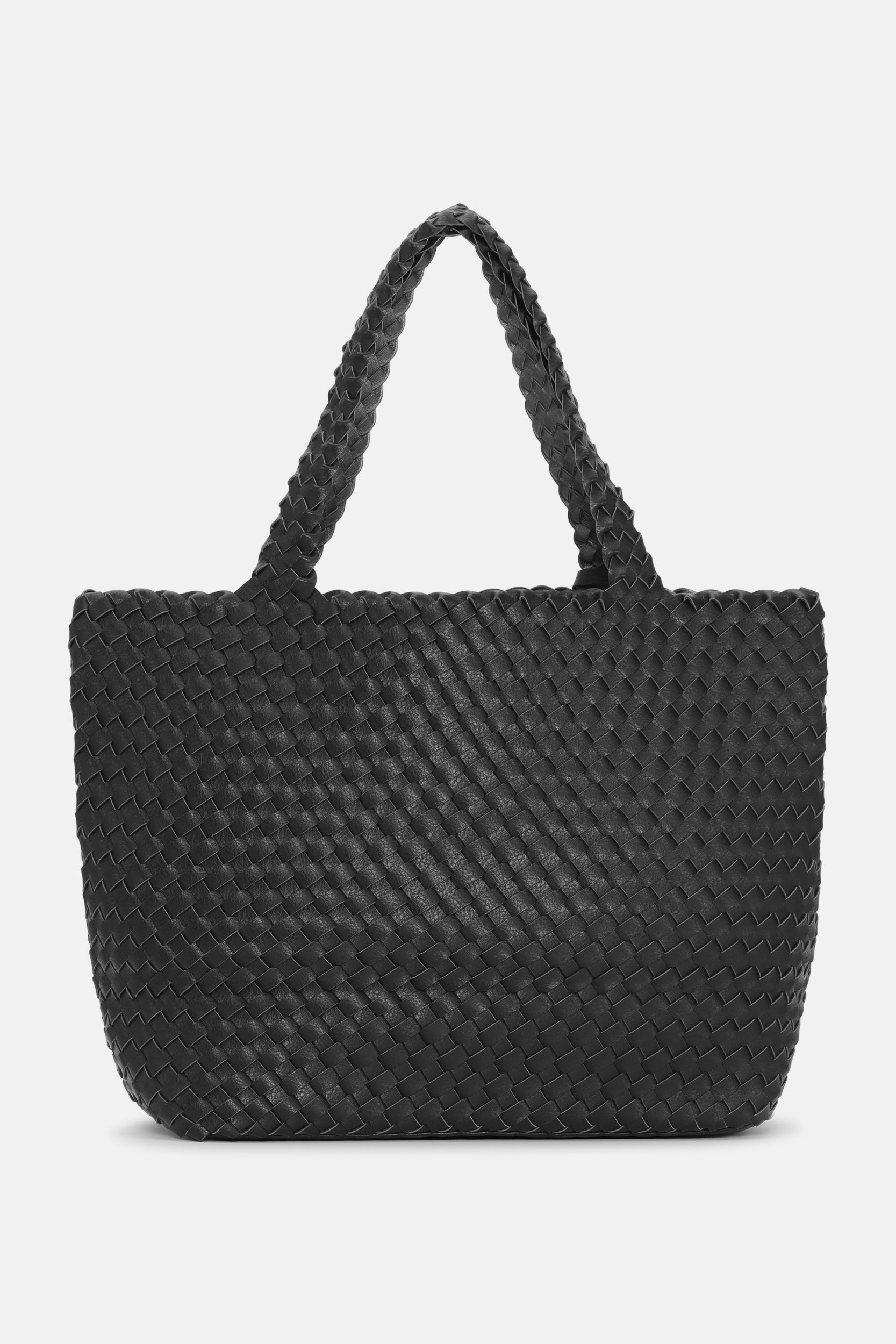 Reversible Tote bag BAG08 M - 001718 Black Metal | Black metal | Bag | Ilse Jacobsen