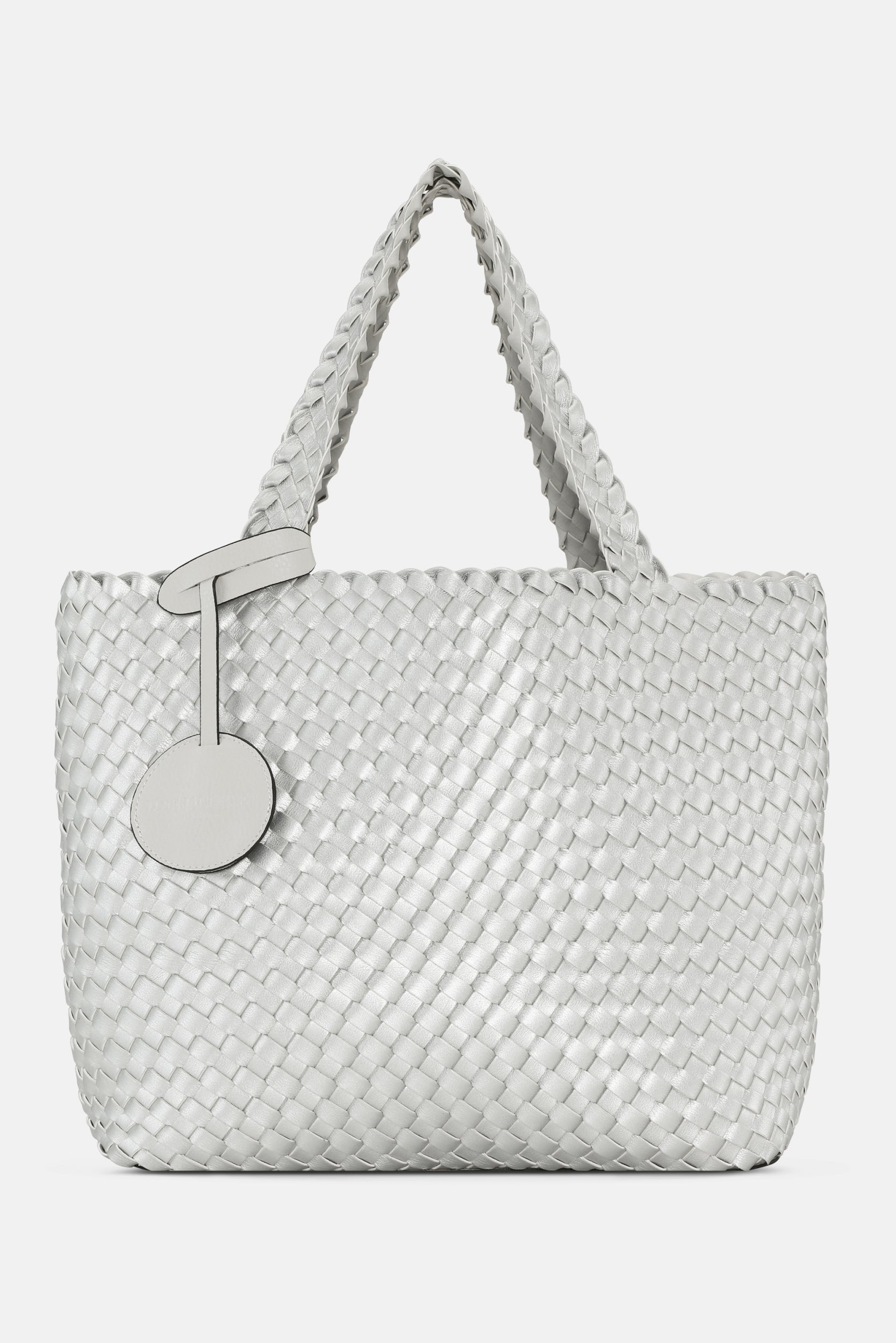 Reversible Tote bag BAG08 M - 030710 Moonstruck Silver | Moonstruck Silver | Bag | Ilse Jacobsen