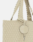 Reversible Tote bag BAG08 M - 101780 Ivory Platin | Ivory Platin | Bag | Ilse Jacobsen