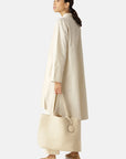 Reversible Tote bag BAG08 M - 101780 Ivory Platin | Ivory Platin | Bag | Ilse Jacobsen