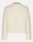 Kort Bouclé Jack BOUCLA01 - 120 Creme | Creme | Jacket | Ilse Jacobsen