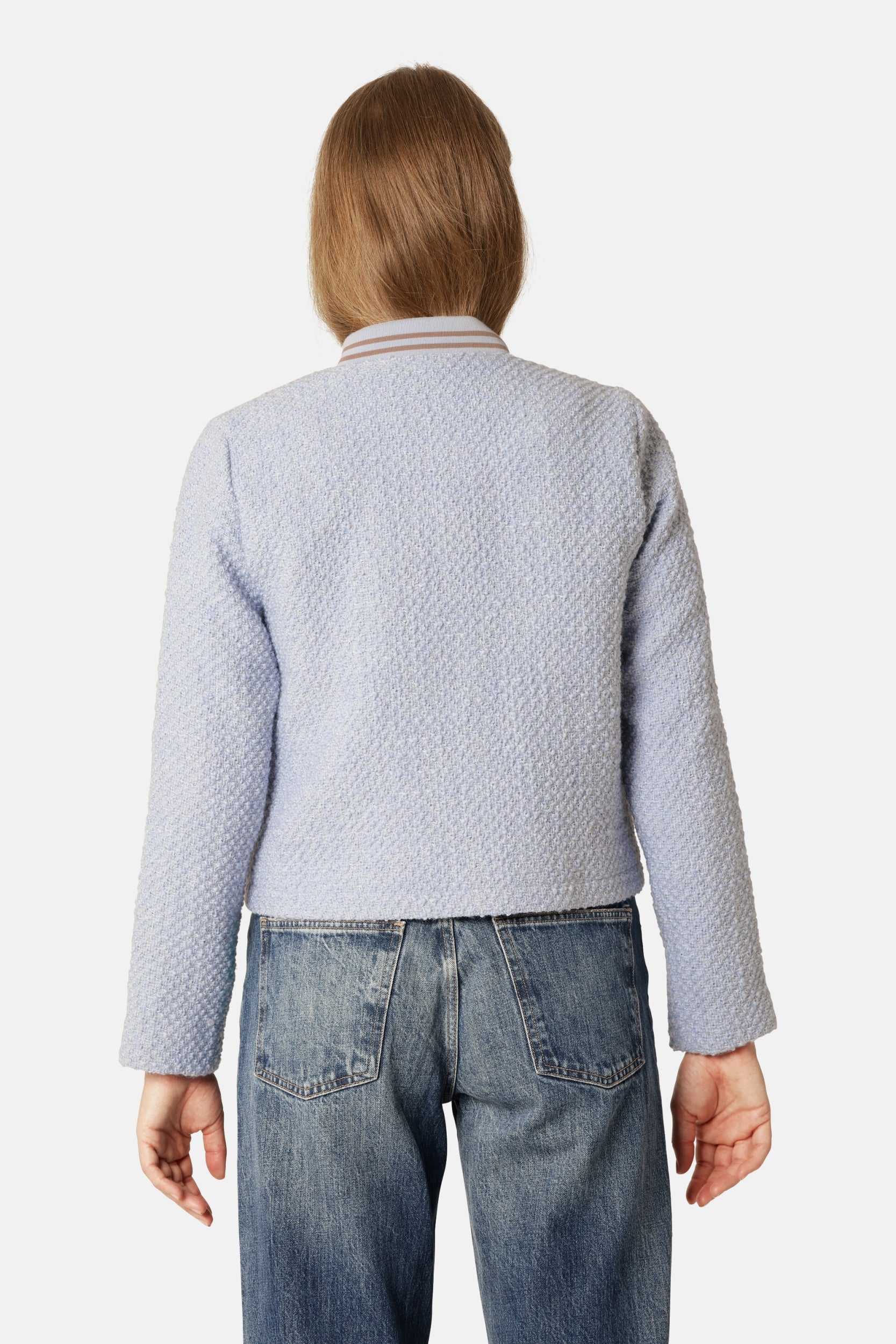 Kort Bouclé Jack BOUCLA01 - 628 Heather | Heather | Jacket | Ilse Jacobsen