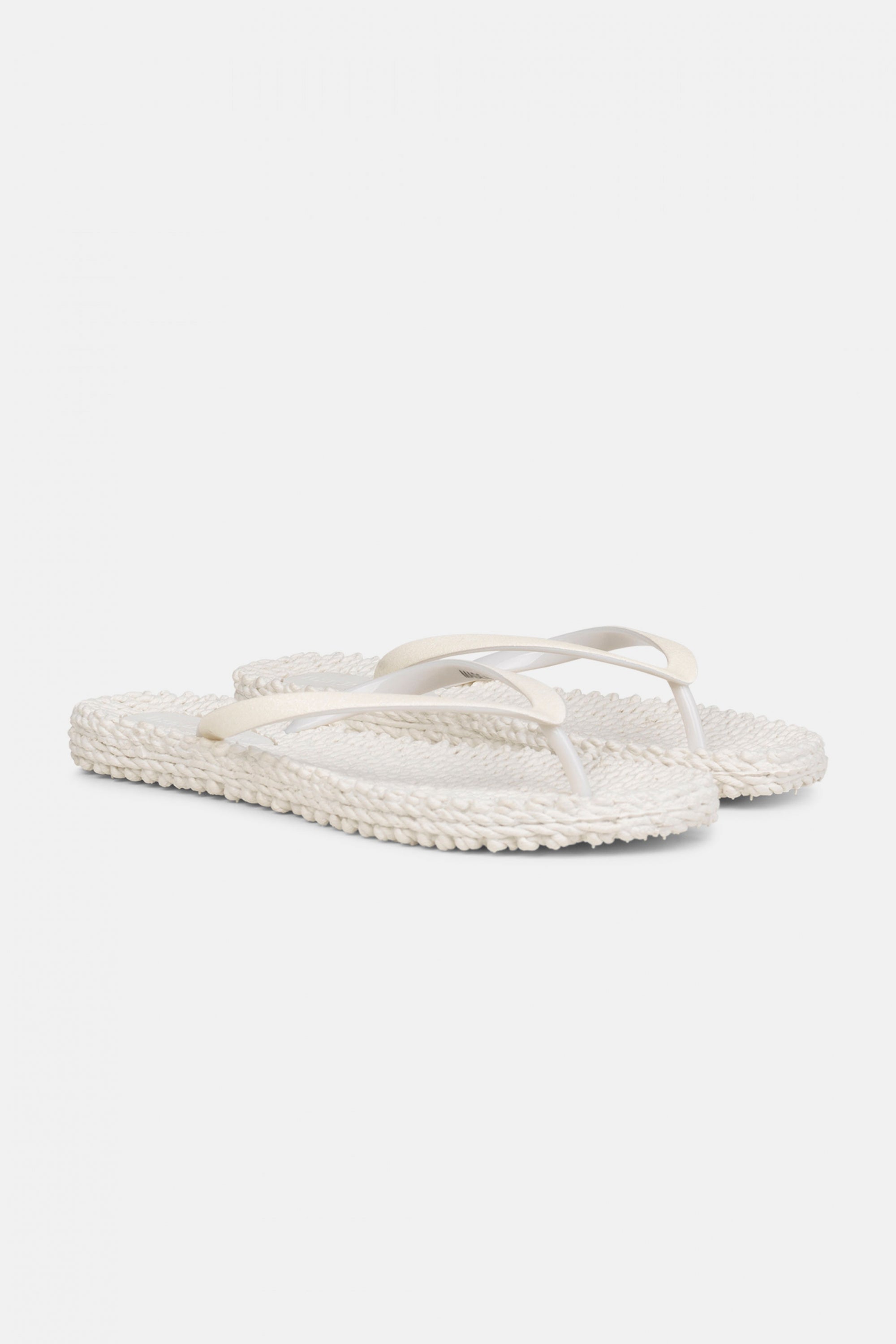 Slippers met glitter CHEERFUL01 - 12 Creme | Creme | Flip Flop | Ilse Jacobsen