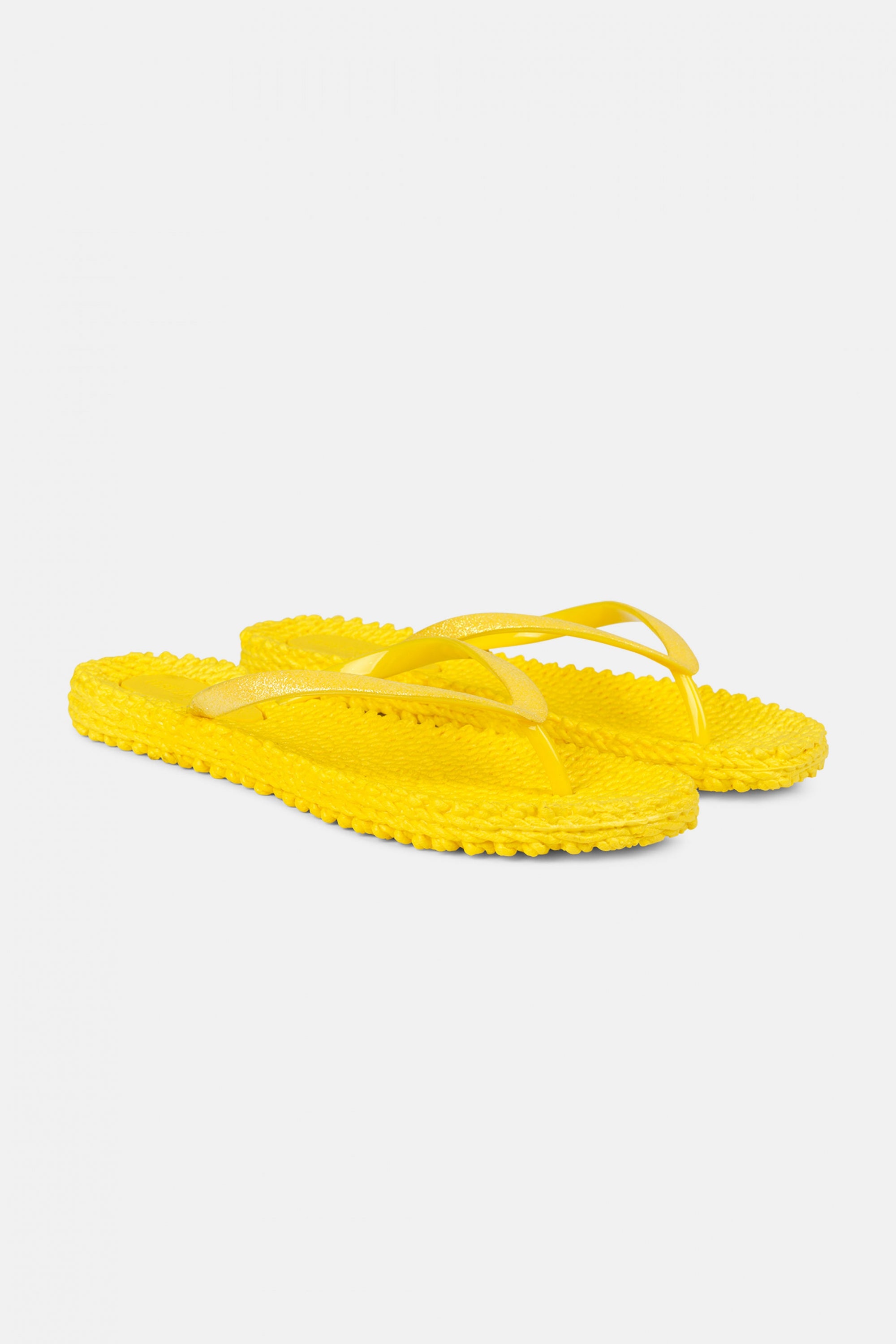 Slippers met glitter CHEERFUL01 - 80 Yellow | Yellow | Flip Flop | Ilse Jacobsen