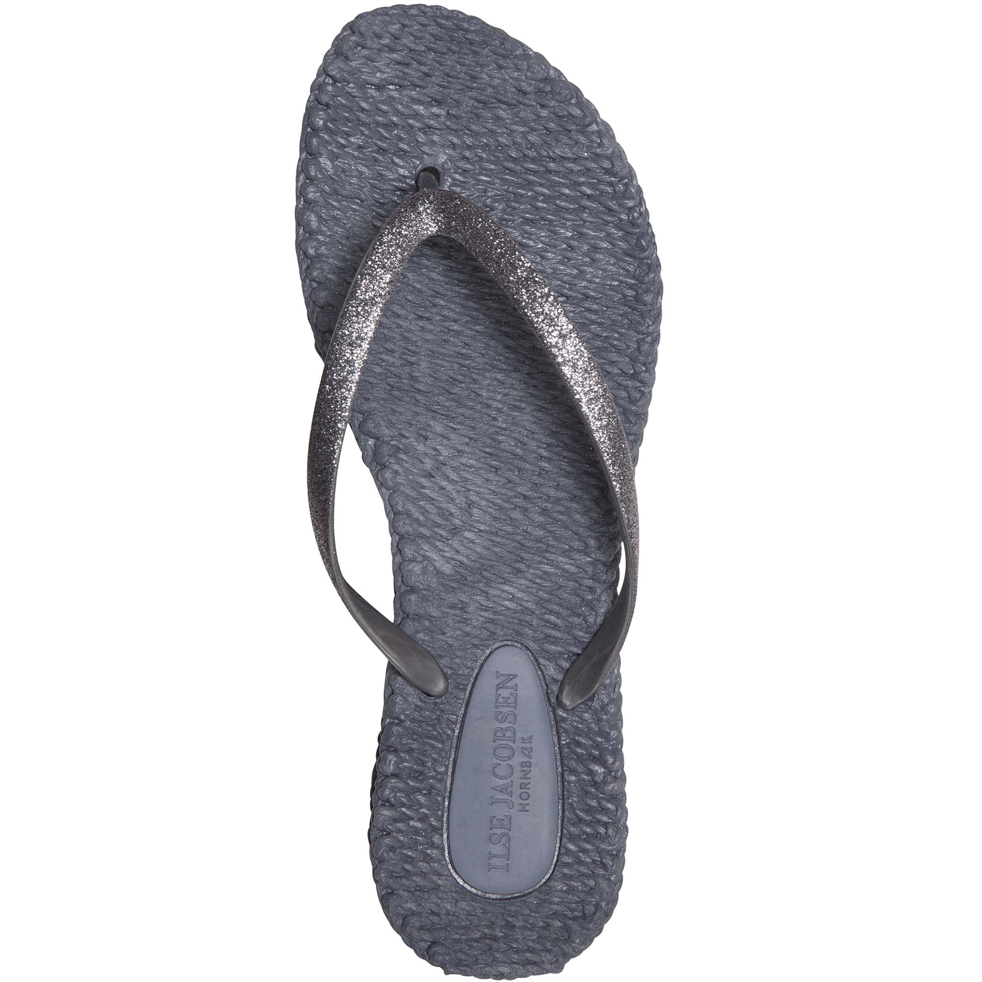 Slippers met glitter CHEERFUL01 - 006 Grey | Grey | Flip Flop | Ilse Jacobsen