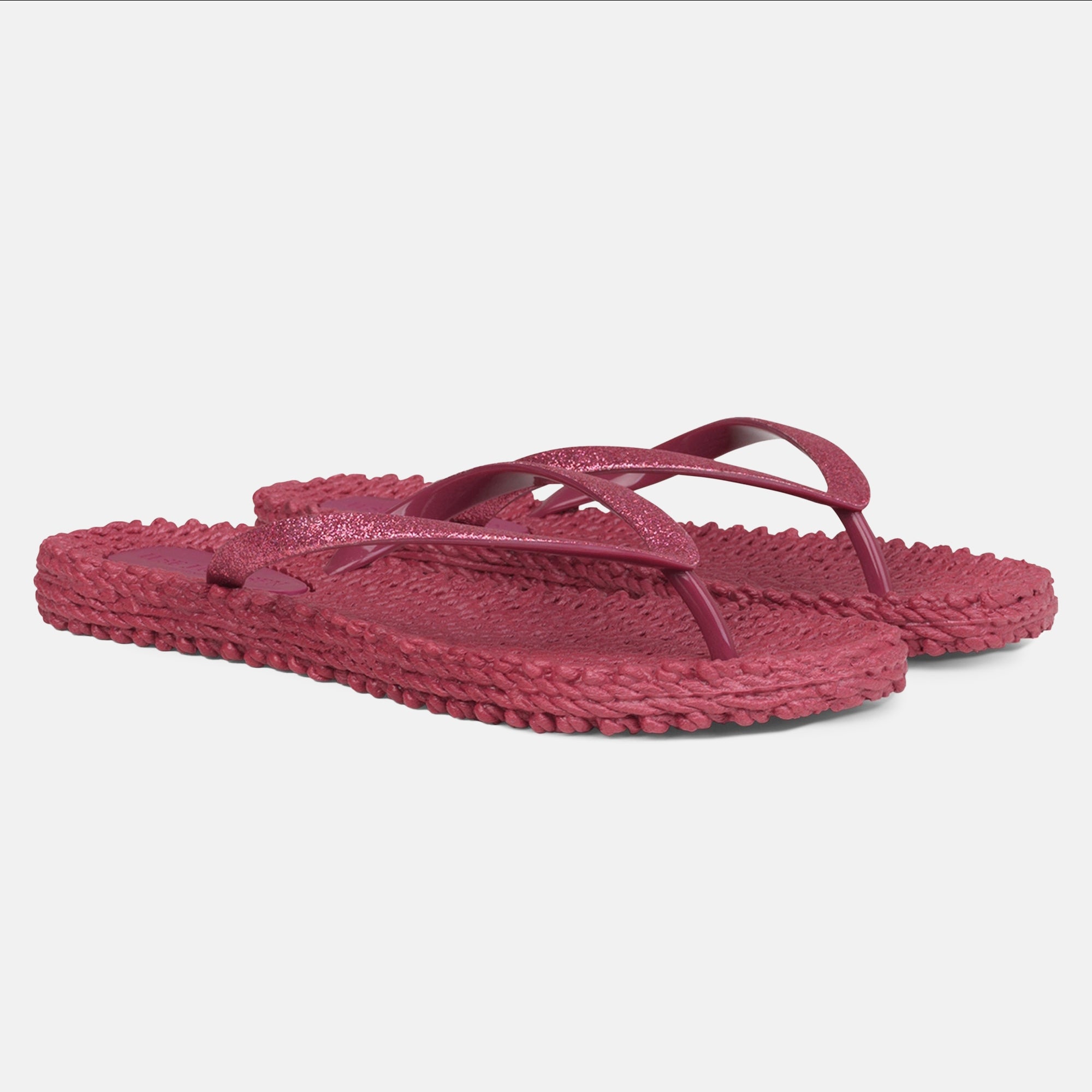 Slippers met glitter CHEERFUL01 - 323 Wine | Wine | Flip Flop | Ilse Jacobsen