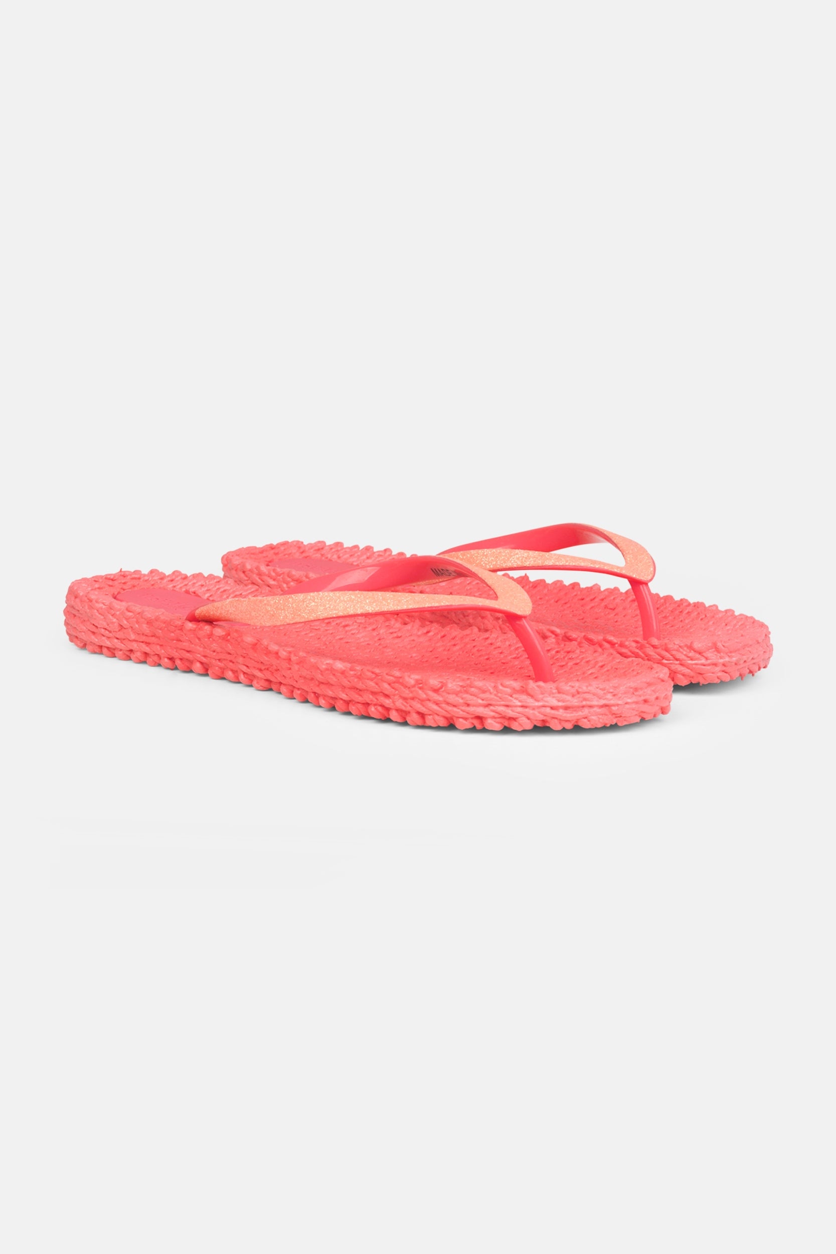 Slippers met glitter CHEERFUL01 - 396 Indian Red | Indian Red | Flip Flop | Ilse Jacobsen