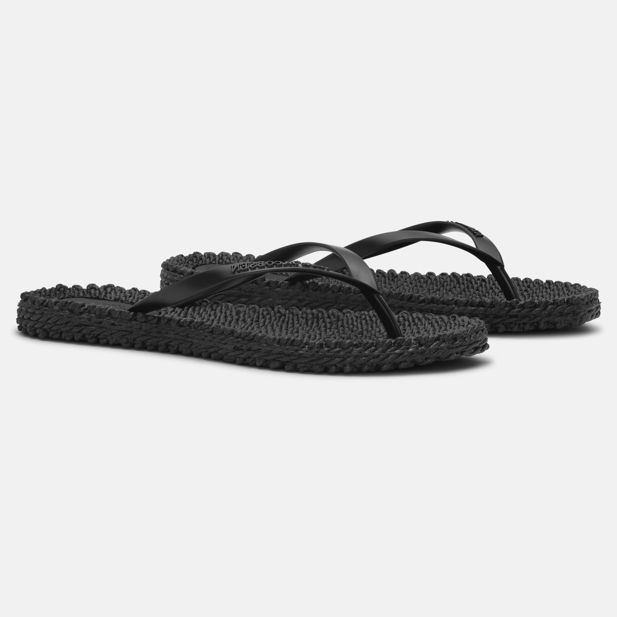 Slippers CHEERFUL02 - 001 Black | Black | Flip Flop | Ilse Jacobsen