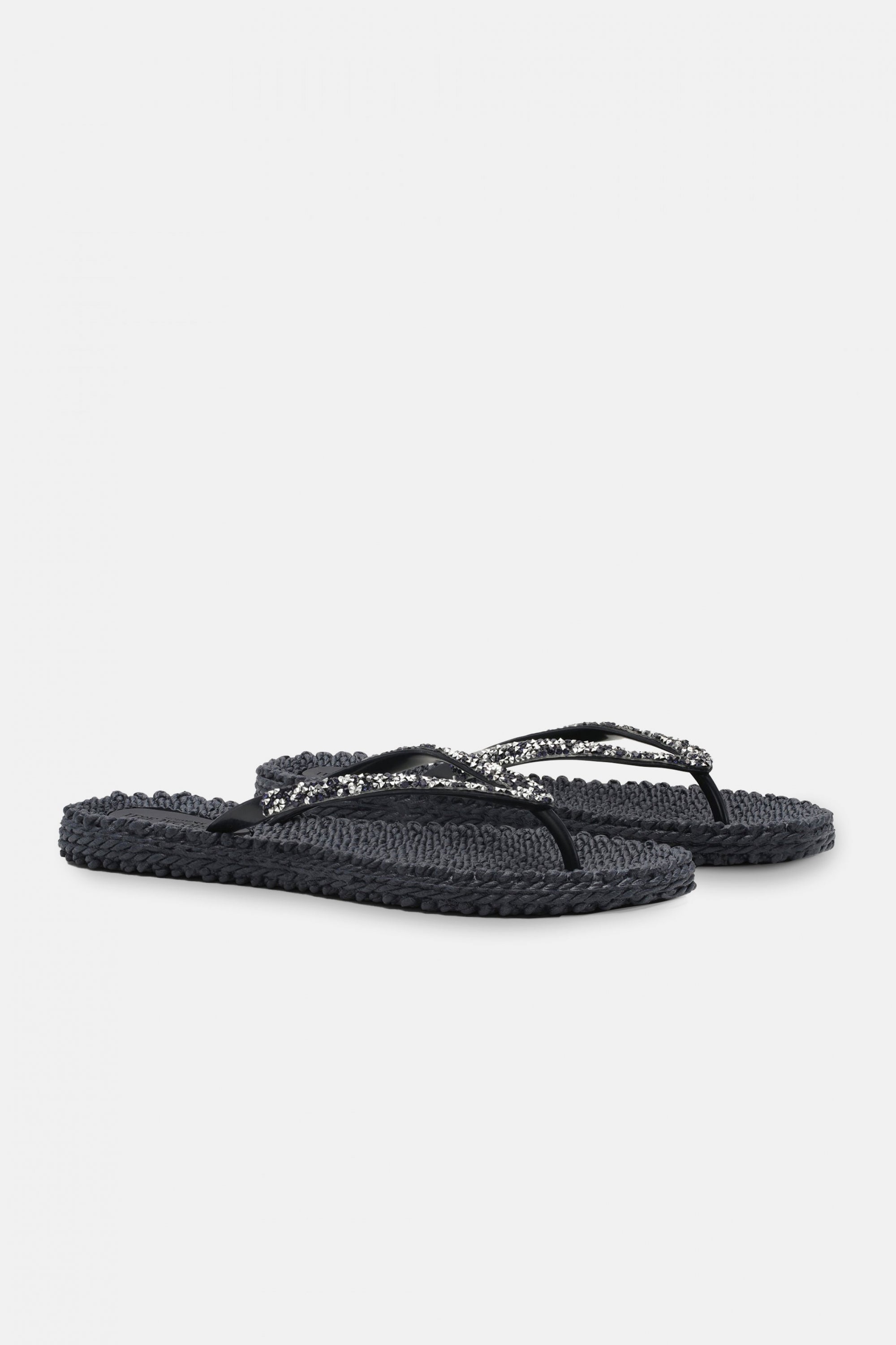 Slippers met glitter CHEERFUL03G - 660 Dark Indigo | Dark Indigo | Flip Flop | Ilse Jacobsen