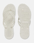 Slippers met lichte plateauzool CHEERFUL13 - 120 Creme | Creme | Flip Flop | Ilse Jacobsen