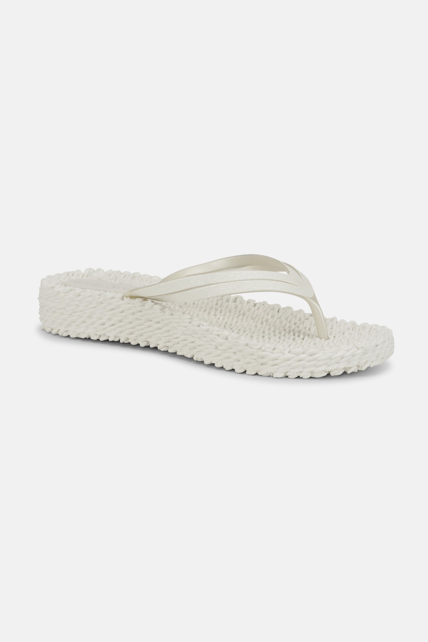 Slippers met lichte plateauzool CHEERFUL13 - 120 Creme | Creme | Flip Flop | Ilse Jacobsen