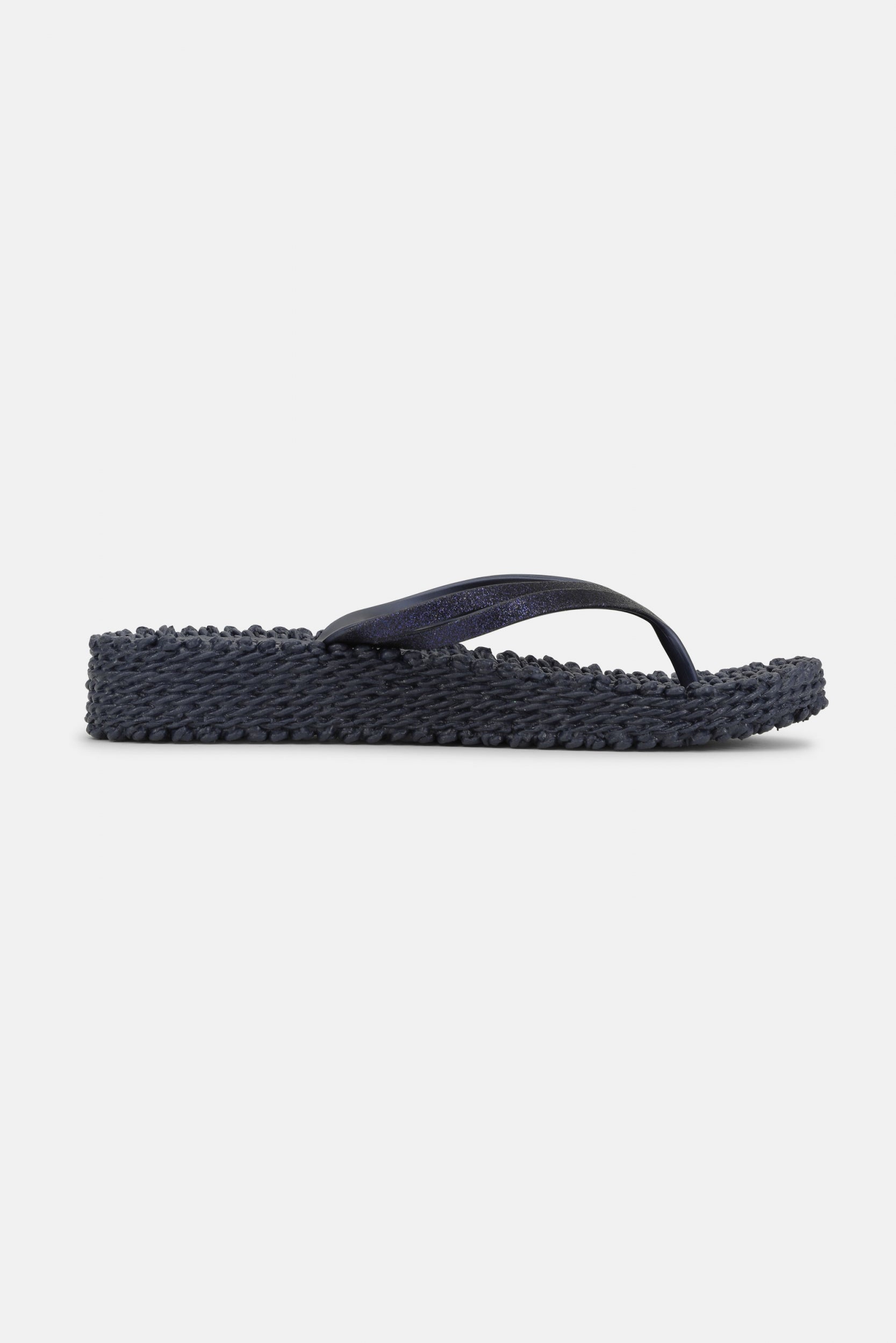 Slippers met lichte plateauzool CHEERFUL13 - 620 Indigo | Indigo | Flip Flop | Ilse Jacobsen