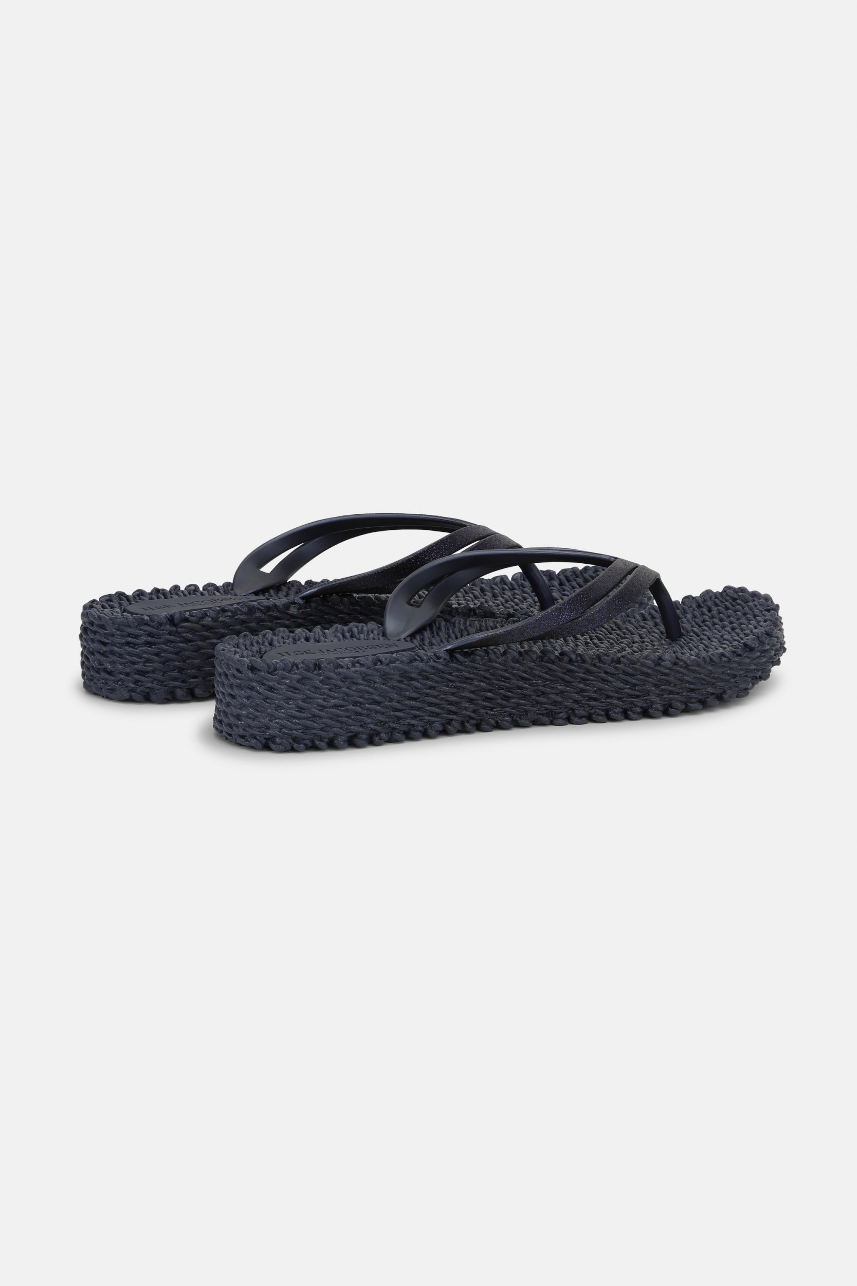 Slippers met lichte plateauzool CHEERFUL13 - 620 Indigo | Indigo | Flip Flop | Ilse Jacobsen