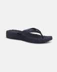 Slippers met lichte plateauzool CHEERFUL13 - 620 Indigo | Indigo | Flip Flop | Ilse Jacobsen