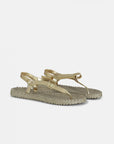 Slippers met verstelbare enkelband CHEERFUL14 - 780 Platin | Platin | Flip Flop | Ilse Jacobsen