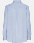 Klassiek Lange Mouwen Gestreepte Blouse CRISSAPA01ST - 628 Heather | Heather | Shirt | Ilse Jacobsen