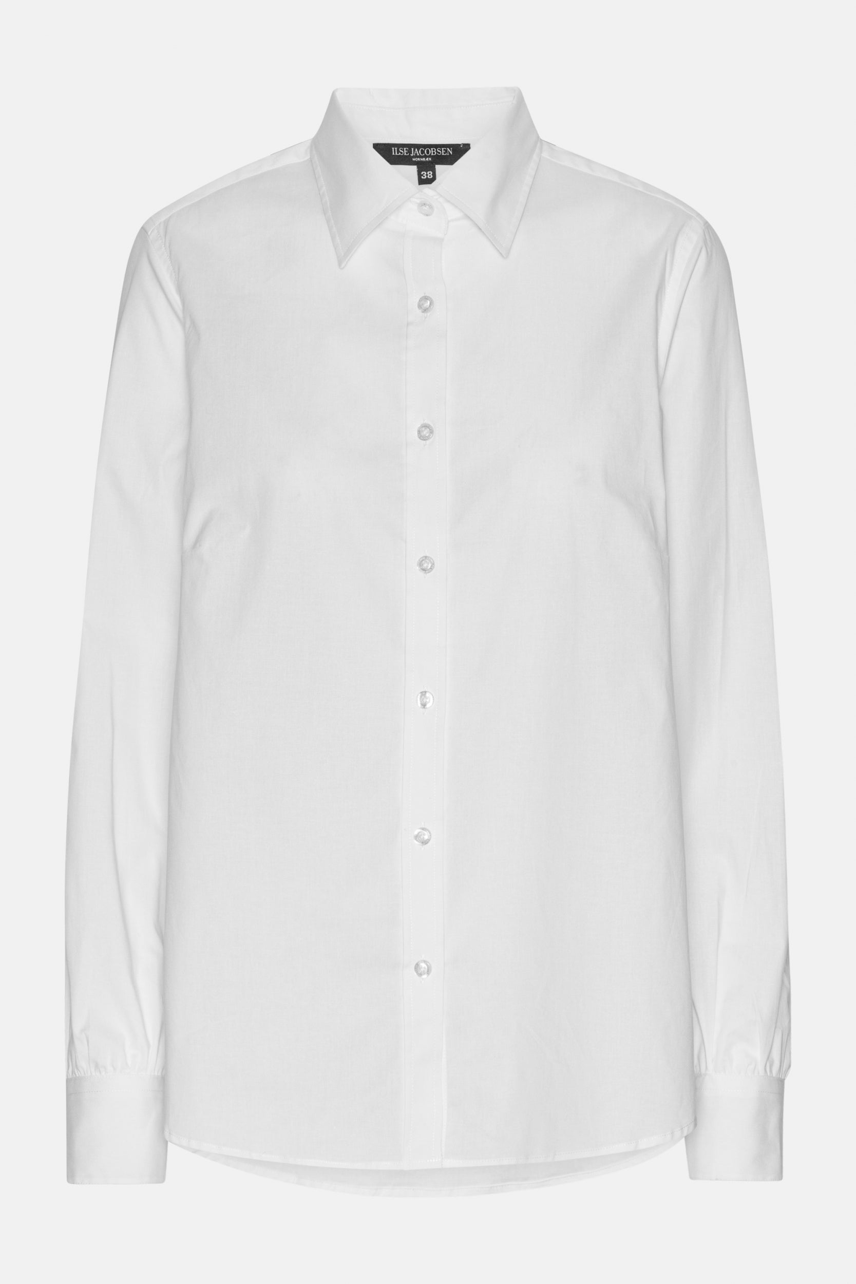 Klassiek Lange Mouwen Blouse CRISSAPA01 - 100 White | White | Shirt | Ilse Jacobsen