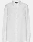 Klassiek Lange Mouwen Blouse CRISSAPA01 - 100 White | White | Shirt | Ilse Jacobsen