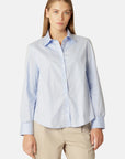 Klassiek Lange Mouwen Blouse CRISSAPA01 - 628 Heather | Heather | Shirt | Ilse Jacobsen