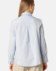 Klassiek Lange Mouwen Blouse CRISSAPA01 - 628 Heather | Heather | Shirt | Ilse Jacobsen