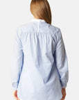 Bohemian Gestreepte Blouse CRISSAPA02ST - 628 Heather | Heather | Shirt | Ilse Jacobsen