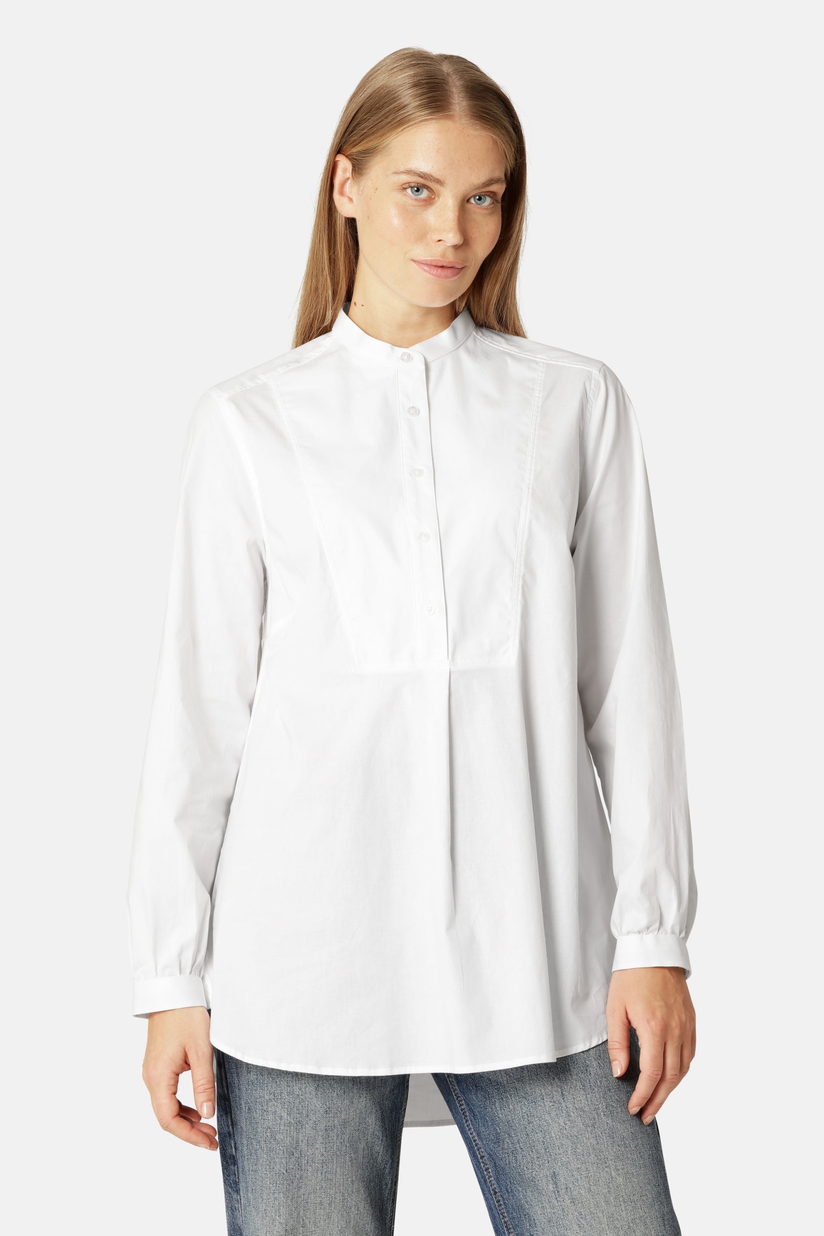 Bohemian Blouse CRISSAPA02 - 100 White | White | Shirt | Ilse Jacobsen