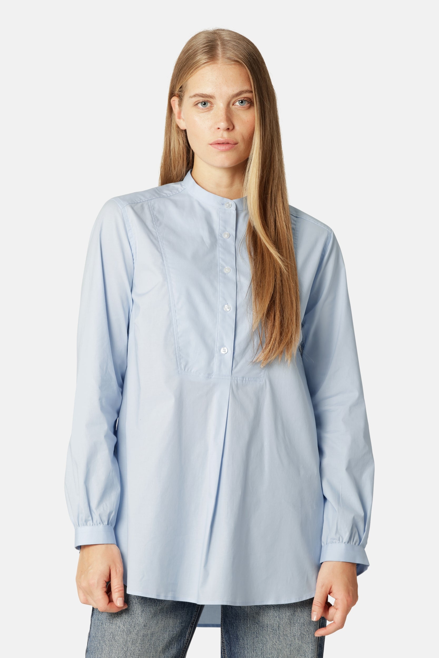 Bohemian Blouse CRISSAPA02 - 628 Heather | Heather | Shirt | Ilse Jacobsen