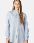 Bohemian Blouse CRISSAPA02 - 628 Heather | Heather | Shirt | Ilse Jacobsen