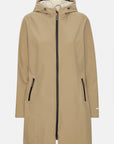 Softshell Regenjas DAYBREAK01B - 105 Greige | Greige | Coat | Ilse Jacobsen