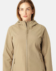 Softshell Regenjas DAYBREAK01B - 105 Greige | Greige | Coat | Ilse Jacobsen