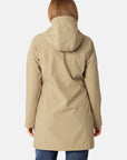 Softshell Regenjas DAYBREAK01B - 105 Greige | Greige | Coat | Ilse Jacobsen