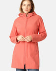 Softshell Regenjas DAYBREAK01B - 391 Spiced Coral | Spiced Coral | Coat | Ilse Jacobsen