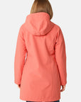 Softshell Regenjas DAYBREAK01B - 391 Spiced Coral | Spiced Coral | Coat | Ilse Jacobsen