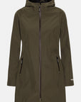 Softshell Regenjas DAYBREAK01 - 410 Army | Army | Raincoat | Ilse Jacobsen