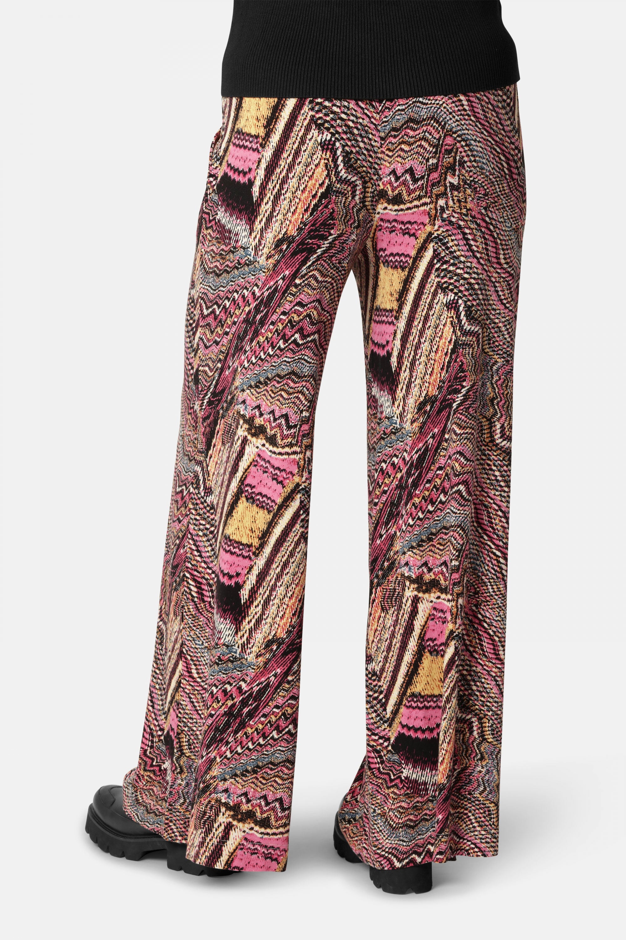 Elisa Seashell Flaired Trouser | Rosy Pink | Trouser | Ilse Jacobsen