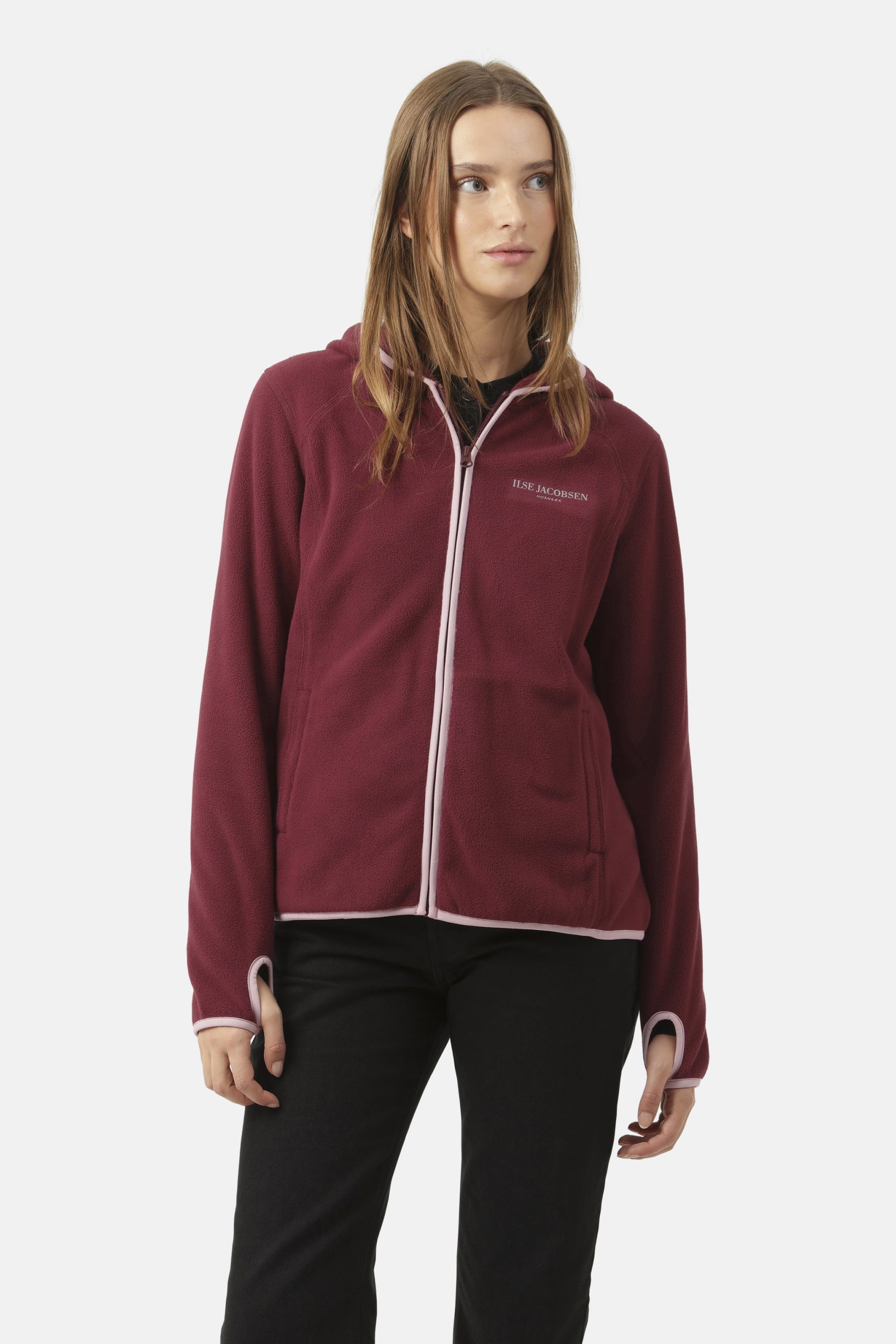 Fleece Vest FLEECEWIND03 - 307 Maroon Banner | Maroon Banner | Jacket | Ilse Jacobsen