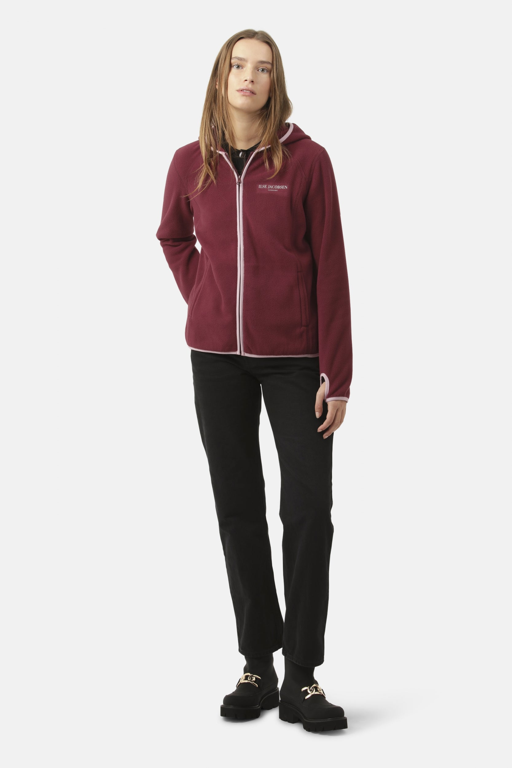 Fleece Vest FLEECEWIND03 - 307 Maroon Banner | Maroon Banner | Jacket | Ilse Jacobsen