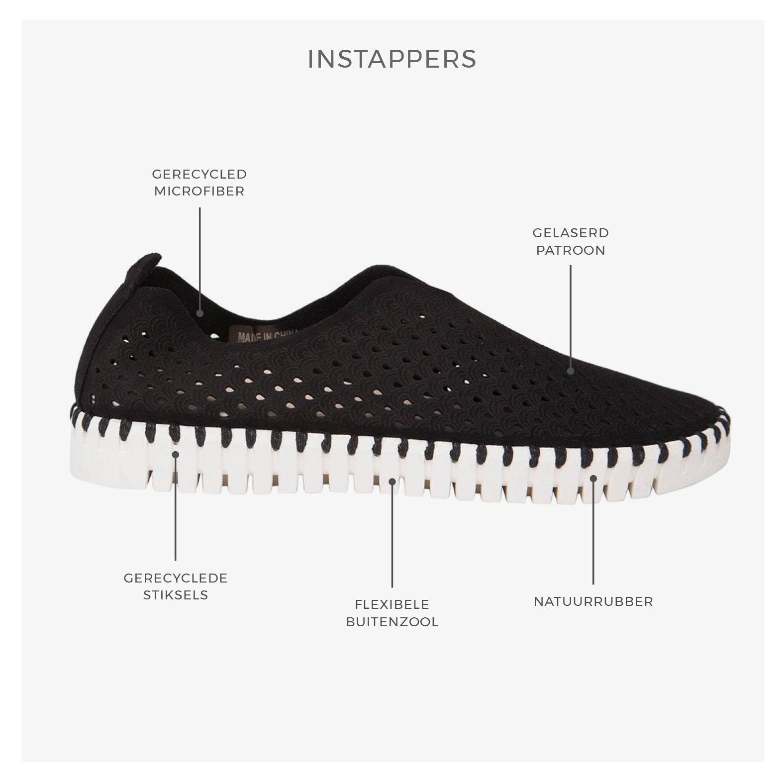 Instappers Platform TULIP3373 - 001 Black | Black | Shoes | Ilse Jacobsen