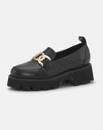 Leren Instappers MILEY6004 - Black 001 | Black | Shoes | Ilse Jacobsen