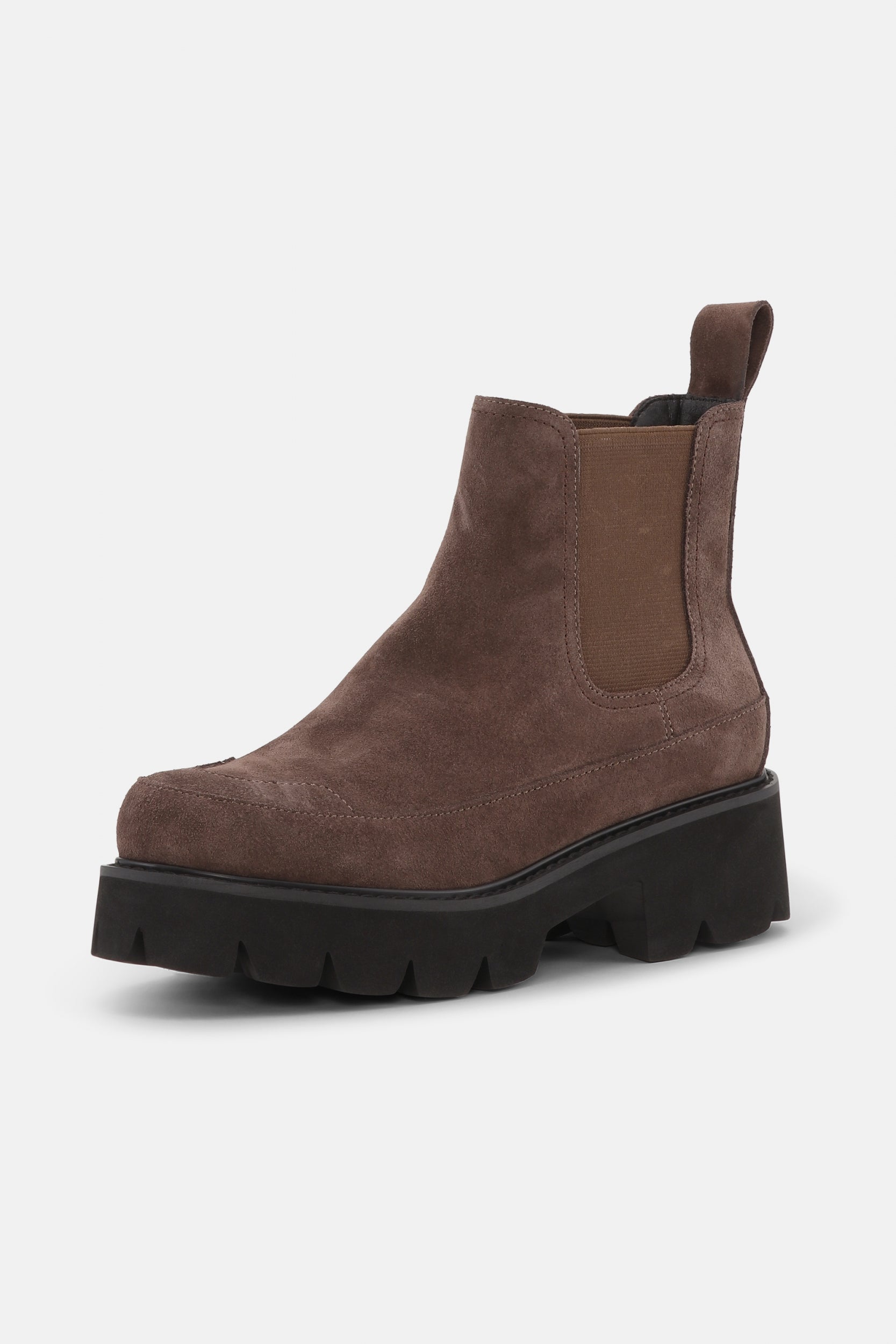 Suède Chelsea Enkellaarzen MILEY6010 - Chocolate Brown 229 | Chocolate Brown | Shoes | Ilse Jacobsen