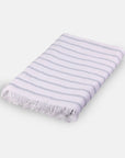 Hamam handdoek | Powder Blue Stripes