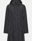 Regenjas RAIN200 - Black 001 | Black | Raincoat | Ilse Jacobsen