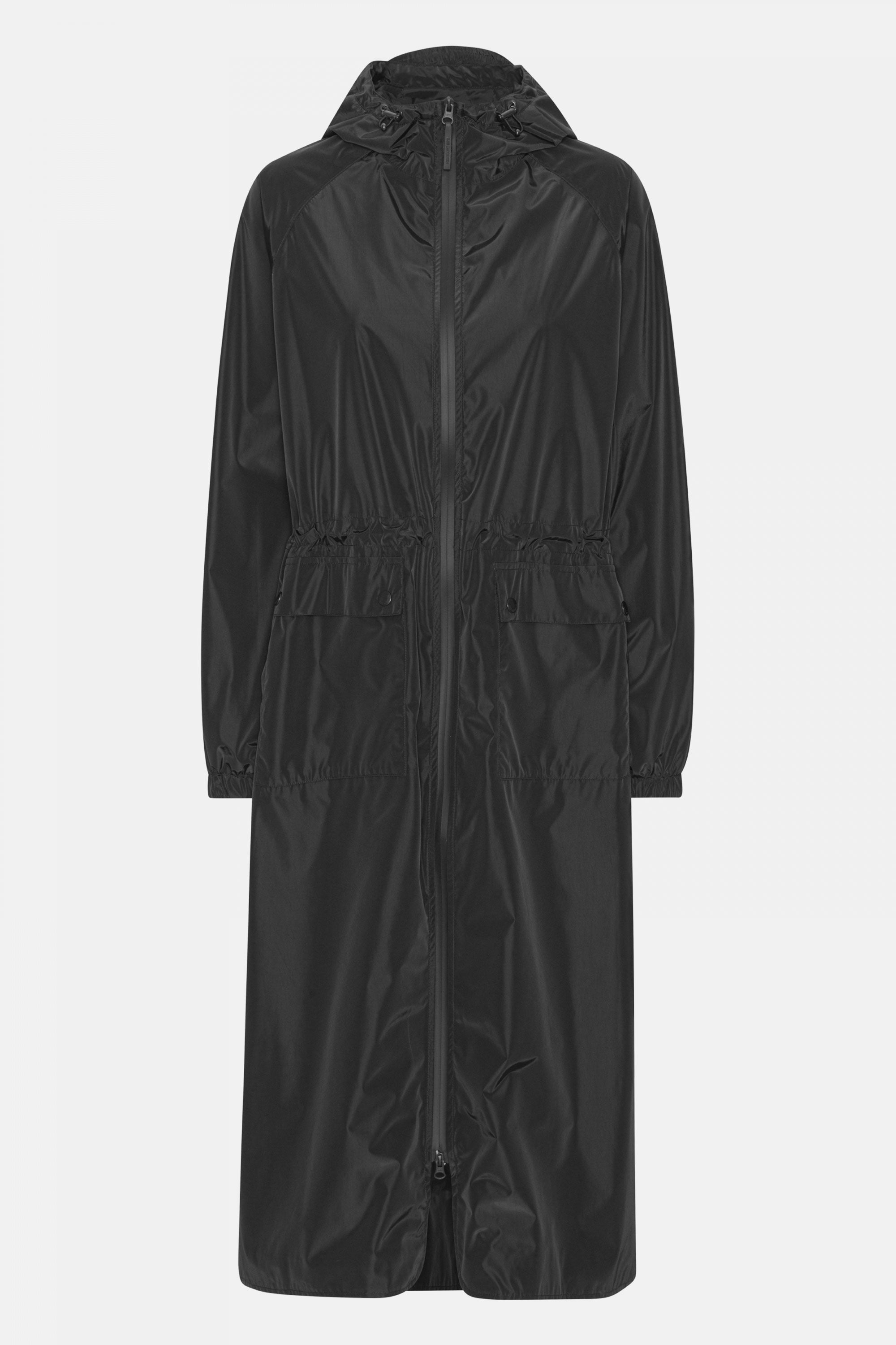 Regenjas RAIN213 001 Black | Black | Raincoat | Ilse Jacobsen