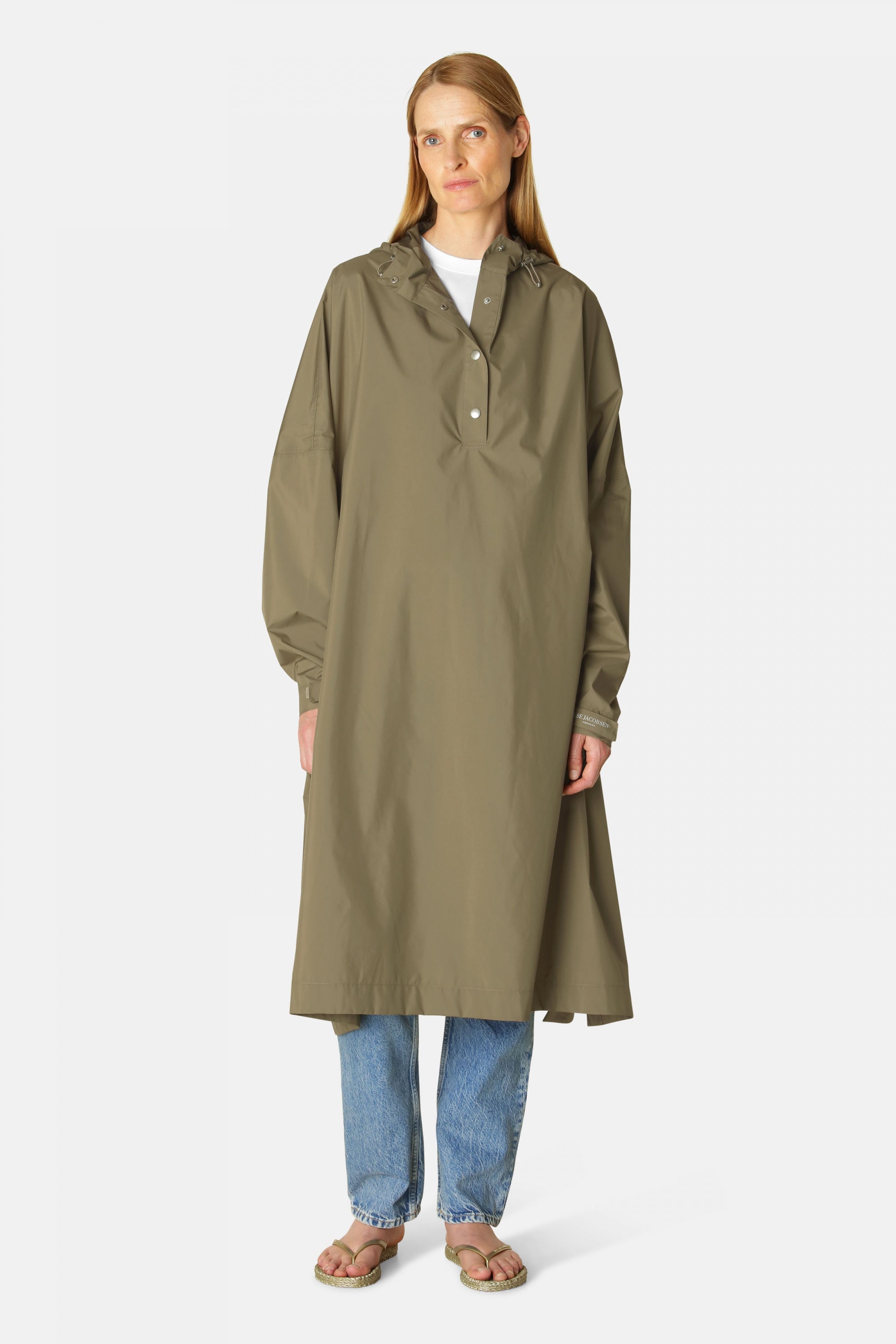 Regenponcho RAIN221SP - 496 Covert Green | Covert Green | Poncho | Ilse Jacobsen