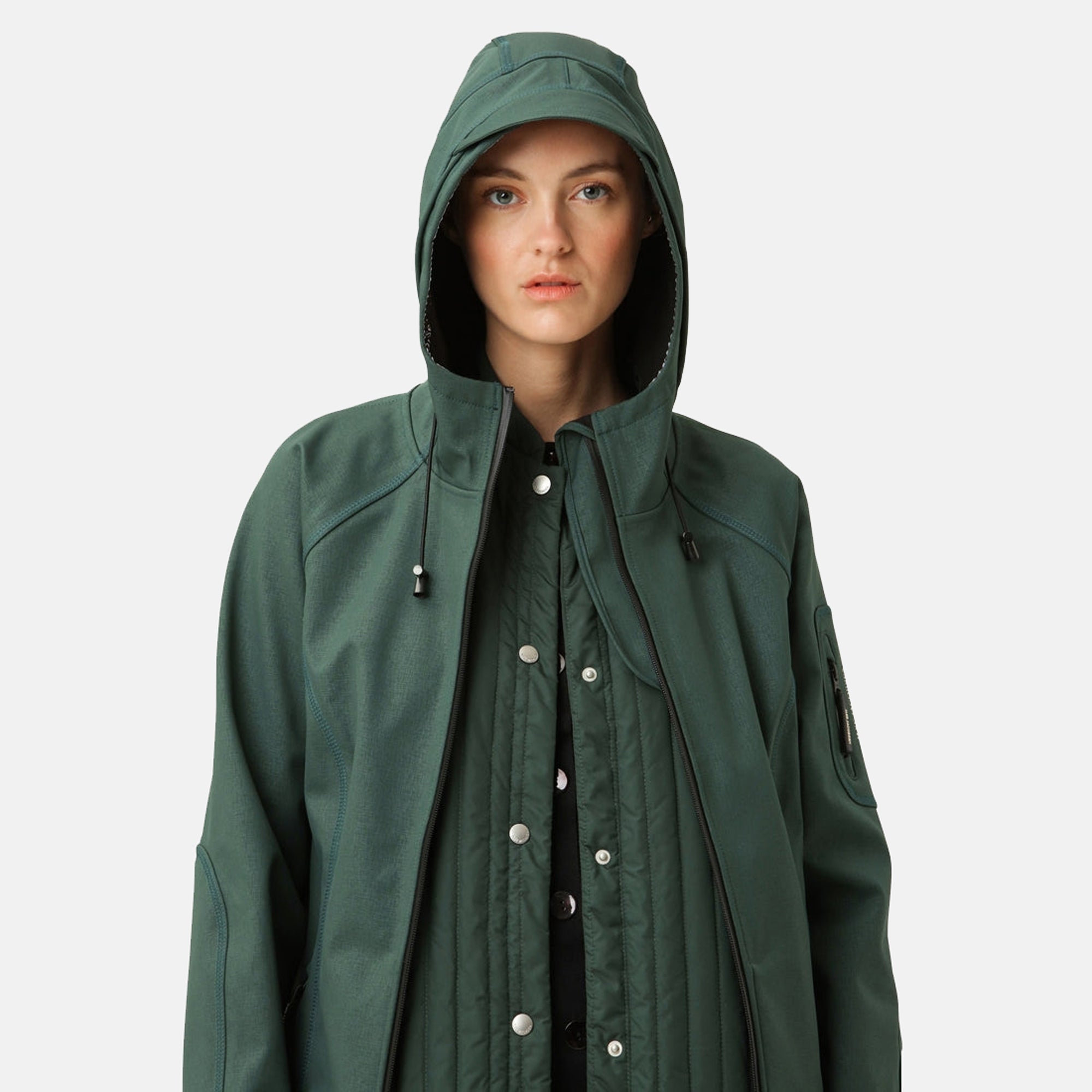 Softshell regenjas RAIN37 - Beetle 492 | Beetle | Raincoat | Ilse Jacobsen