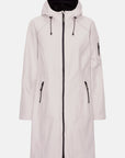 Softshell Regenjas lang RAIN37L - Concrete 549 | Concrete | Raincoat | Ilse Jacobsen