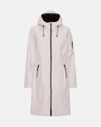 Softshell regenjas lang RAIN37L - 549 Concrete | Concrete | Raincoat | Ilse Jacobsen