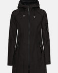 Softshell regenjas RAIN37 - 001 Black | Black | Raincoat | Ilse Jacobsen