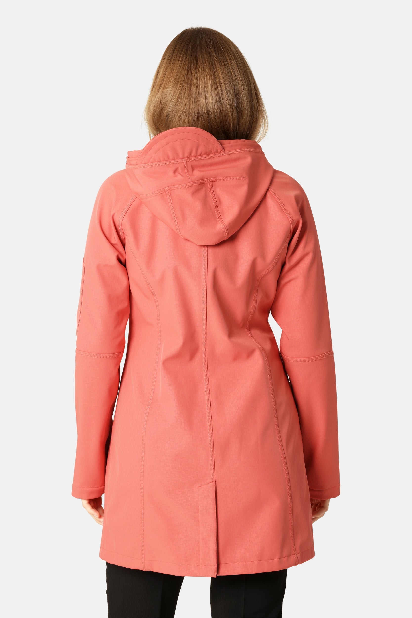 Softshell regenjas RAIN37 - 391 Spiced Coral | Spiced Coral | Raincoat | Ilse Jacobsen