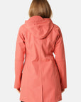 Softshell regenjas RAIN37 - 391 Spiced Coral | Spiced Coral | Raincoat | Ilse Jacobsen